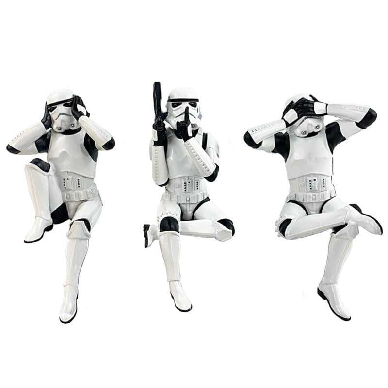 three wise stormtroopers