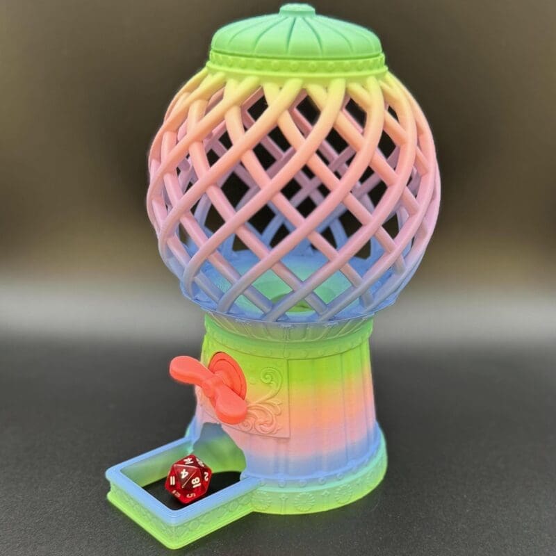 Transform your dice tower gaming cafe with our Candy Machine Dice Towers